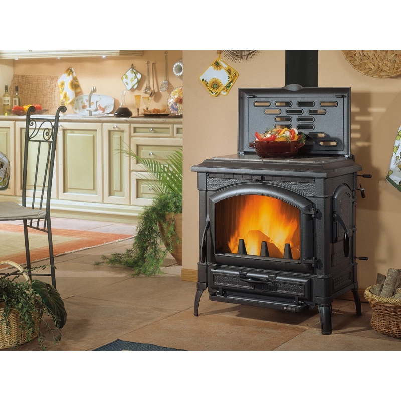 Poêle à bois Nordica ISOTTA AVEC CERCLE Poêle à bois Nordica ISOTTA AVEC CERCLE