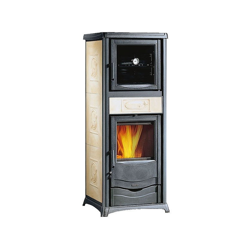 poêle à bois nordica TermoRossella plus forno DSA poêle à bois nordica TermoRossella plus forno DSA