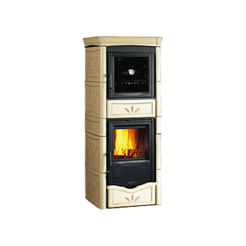 Poêle à bois NORDICA Termo Nicoletta Forno DSA, faite Poêle à bois NORDICA Termo Nicoletta Forno DSA, faite