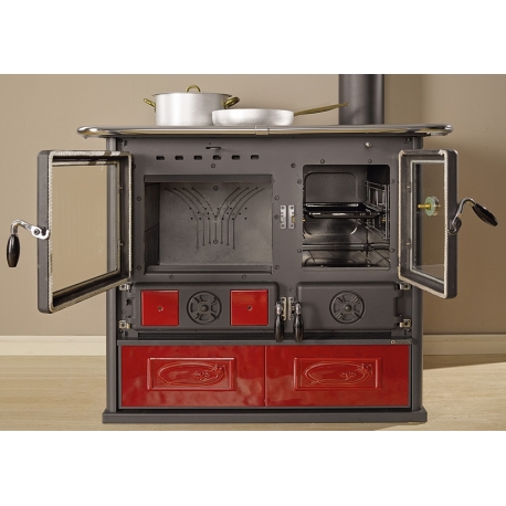 Cuisinière à bois NORDICA Rosa Reverse, acheter la Cuisinière NORDICA