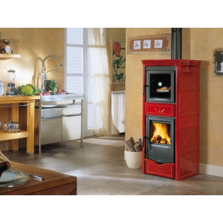 Poêle à bois avec four Nordica Termo Nicoletta Forno DSA