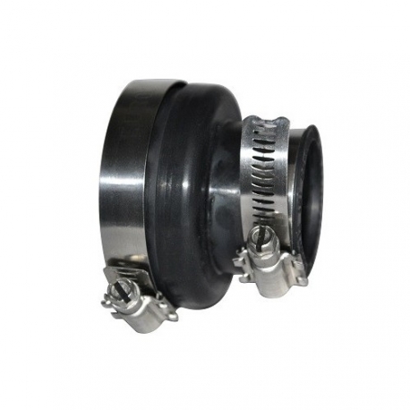 Adaptateur prise d'air EPDM ø 60 femelle x ø 40 femelle pour poêles à granulés Adaptateur prise d'air EPDM ø 60 femelle x ø 40 femelle pour poêles à granulés