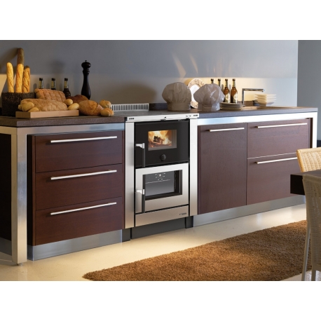 Cuisiniére à bois encastrable Nordica VICENZA Evo