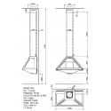 Cheminée métallique Rocal D-10