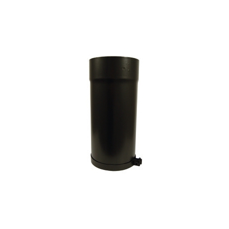 Rallonge télescopique pour poêle à bois noir 330 mm Rallonge télescopique pour poêle à bois noir 330 mm