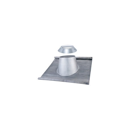 Solin plomb + Larmier pour poêles à bois et granulés Solin plomb + Larmier pour poêles à bois et granulés