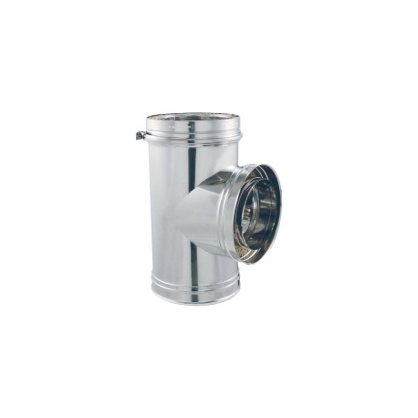 Té 90° pour poêles à bois et granulés Té 90° pour poêles à bois et granulés