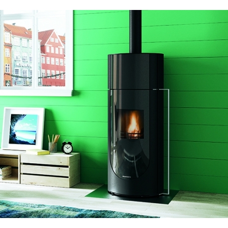 Poêle à bois PALAZZETTI Elisa 9,7 kW avec four