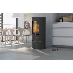 Poêle à Bois Scandinave lotus Liva 5