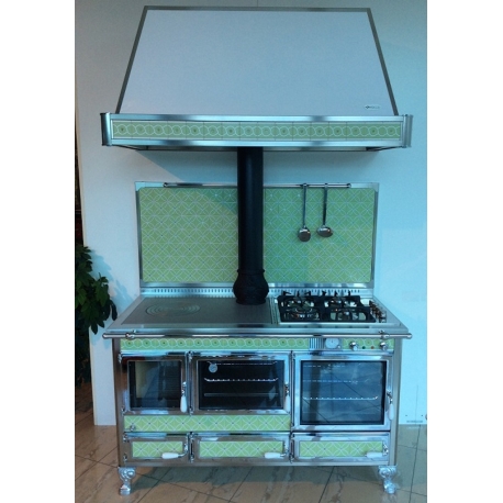 Cuisinière Mixte Wekos 360 LGE inox