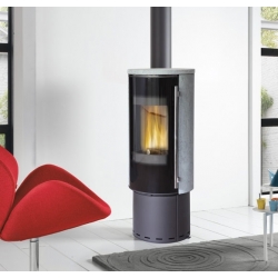 Poêle à bois TURBO FONTE OPALIS