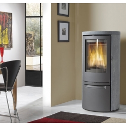Poêle à bois TURBO FONTE ATLAS