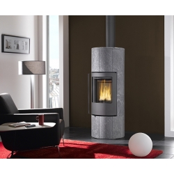 Poêle à bois TURBO FONTE PALLAS M
