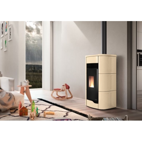 Masnada, Poêle à pellets granulés Palazzetti Ecofire ELISABETH 9 Kw