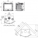 insert à bois nordica 70 rondo ventilé