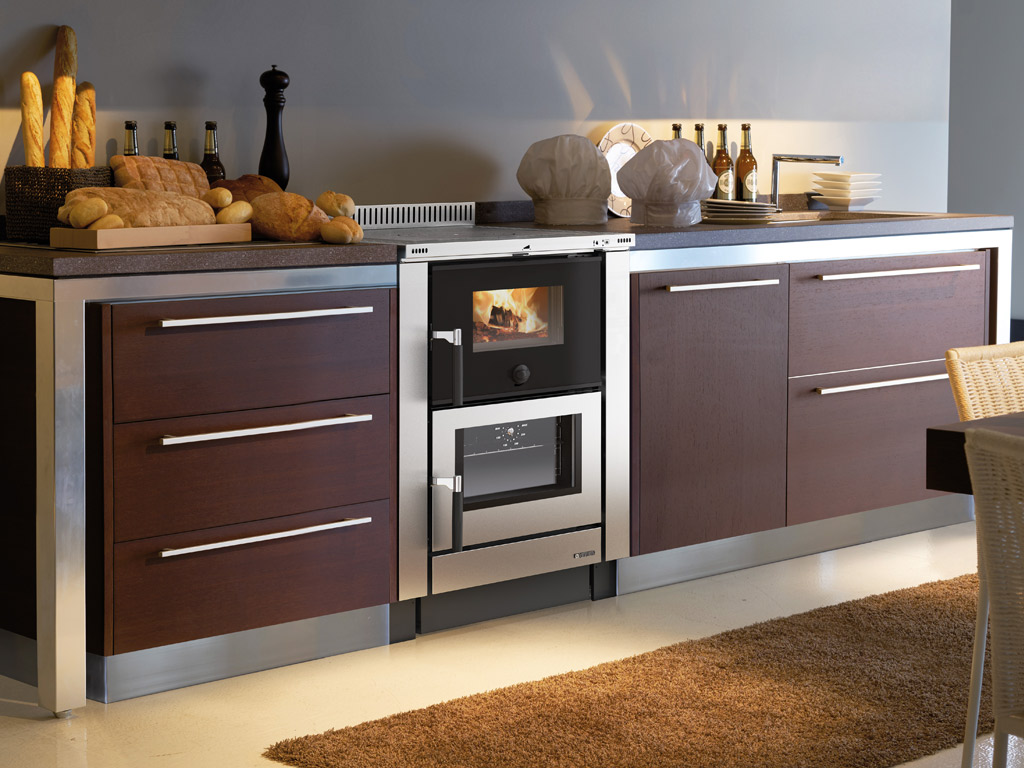 Cuisinière à bois encastrable NORDICA Vicenza, prenez cette Cuisinière