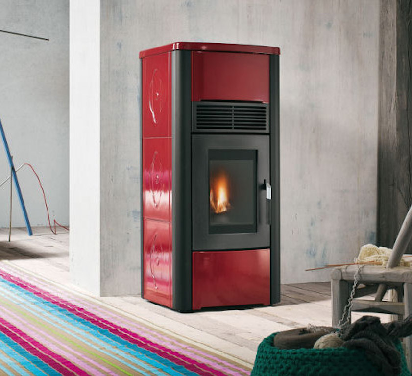 Poêle à granulés Palazzetti Ecofire Dadò Idro 10, 10,3 kW hydro