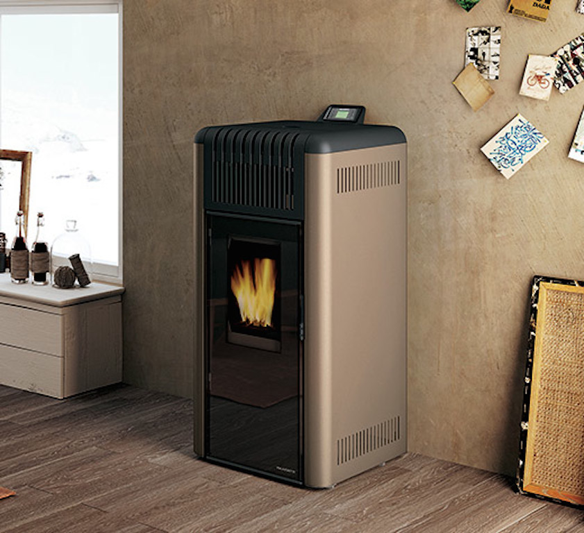 Poêle Pellet Hermétique Deux Ventilateurs Ecofire Palazzetti - Anna 9 Pro 2  9 Kw