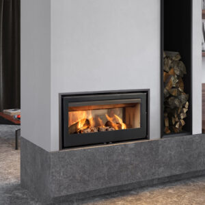 Insert à bois Rocal ARc 100R Rinconera chez Poêle & Ambiance sur Valence (Drôme Ardèche)