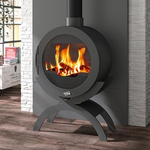 Découvrez le Poêle à bois Godin Bimont à Valence (puissance 10kw 78% rendement) chez Poêle & Ambiance, expert des poêles à bois Godin Bimont en Drôme Ardèche