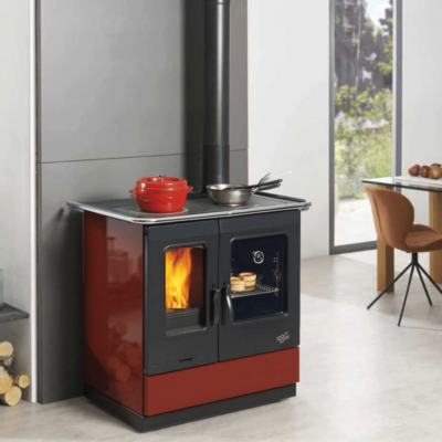 Cuisinière à bois Godin Armonnie 2 chez Poêle & Ambiance sur Valence (Drôme Ardèche)
